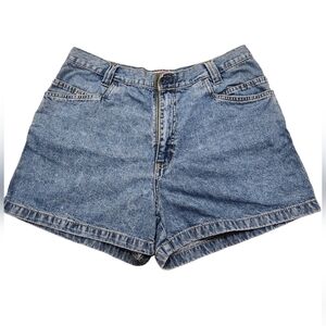 Vintage Arizona Denim Shorts with Velcro Closure and Velcro Back Pockets